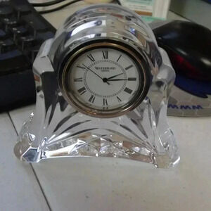 Waterford Crystal Abbey Heritage Mantel Clock
